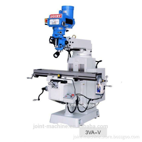 High precise and high quality samll vertical turret milling machine 3VA